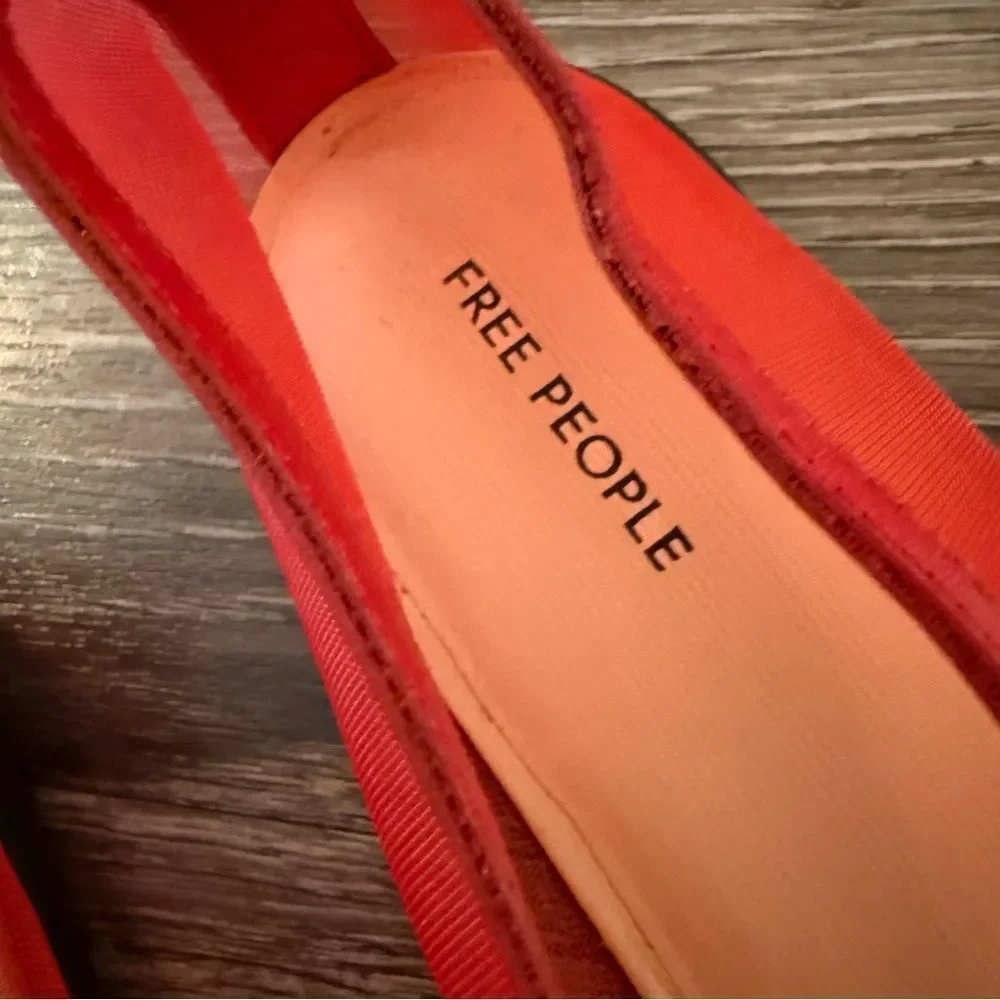 Free People Mesh Mania Bow Flats
